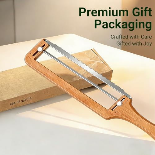 Adjustable Bread Slicer – Serrated Stainless Steel Blade