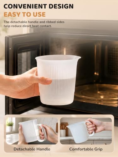 LUSHYUM Silicone Measuring Cups