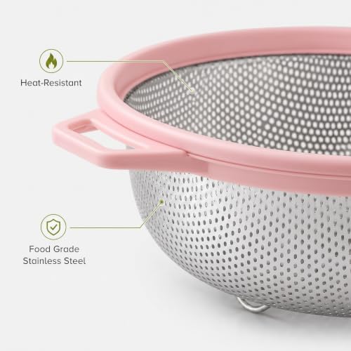 HiramWare Stainless Steel Colander