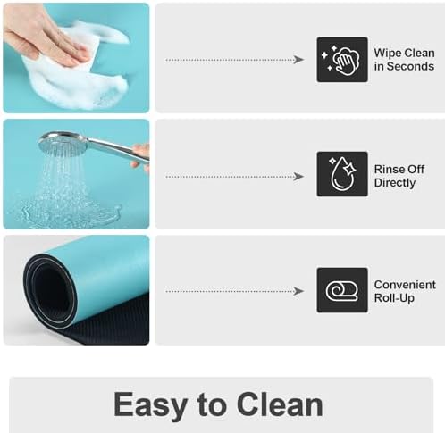 Ecotrim - Dish Drying Mat for Kitchen Counter | Coffee Bar Mat for Countertops