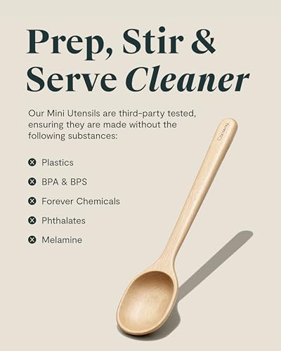 Caraway 9-Piece Wooden Kitchen Utensils Set