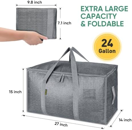 BALEINE 8-Pack Oversized Moving Bags