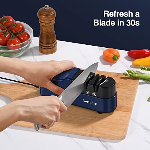 Northmas Knife Sharpener, Professional Electric Knife Sharpener