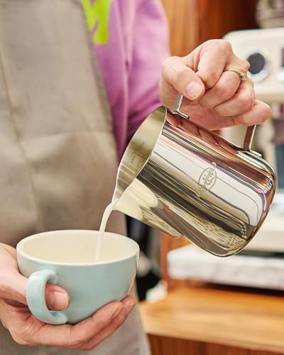20oz Milk Frothing Pitcher, 304 Stainless Steel Latte Jug