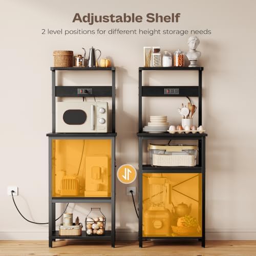 SUPERJARE 4 Tier Bakers Rack
