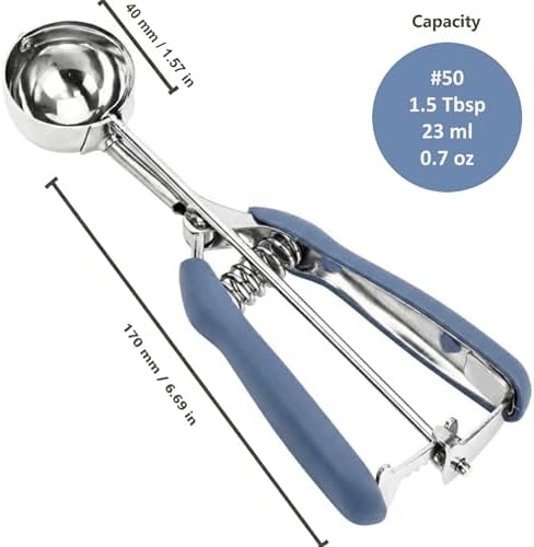 Ice Cream Scoop, 18/8 Stainless Steel Cookie Scoop, Cookie Scoops
