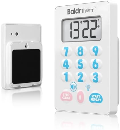 Digital Kitchen Timer, Waterproof Magnetic Countdown Timer