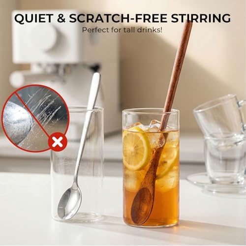 HANSGO Wooden Spoons for Eating
