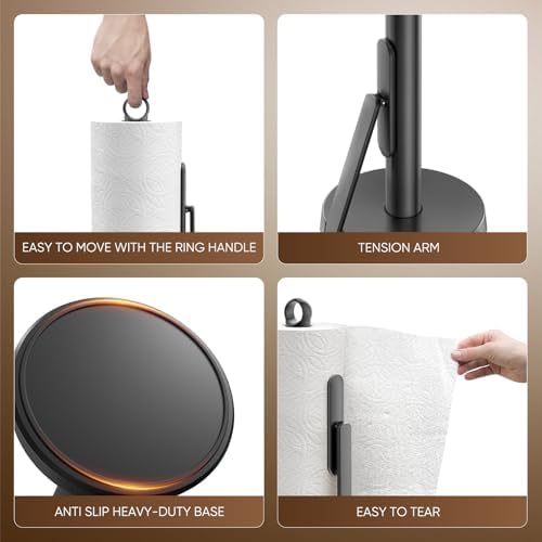 theaoo Heavy-Duty Paper Towel Holder