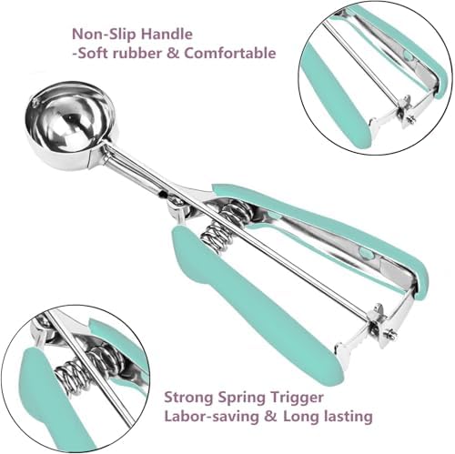 #110 Extra Mini Cookie Scoop, 1Tsp/5ml/ 0.17oz Tbsp Cookie Dough Scoop