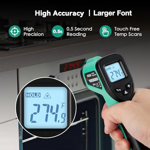 OnniOne Digital Laser Thermometer Temperature Gun
