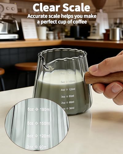 Espresso Cup 6oz, Glass Espresso Shot Cups