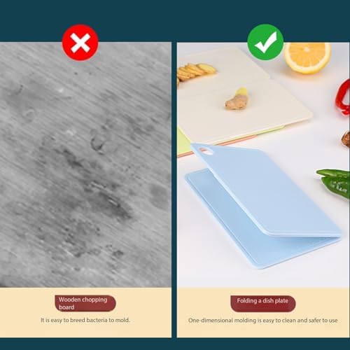 Foldable Cutting Board for Kitchen – Mini Plastic Chopping Board