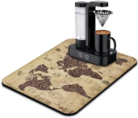 Coffee Bar Mat Accessories for Countertop