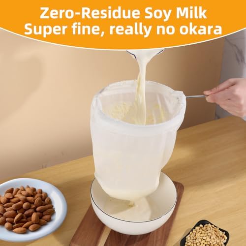 5 Pcs Premium Ultra Fine Mesh Strainer Bags