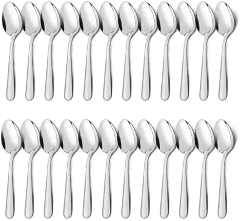 Unokit 24 Pieces Dinner Spoons Set Silverware