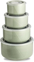 Ceramic Nesting Bowls with Lids