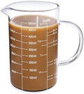 77L 2 Cup Glass Measuring Cup, High Borosilicate Glass Measuring Cup