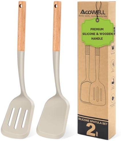 Pack of 2 Silicone Spatula Set