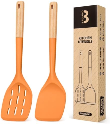 Badiano Silicone Spatula, Non Stick Turner