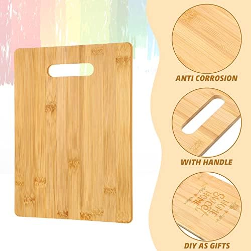 Vesici 18 Pack 12" x 8" Bamboo Cutting Board