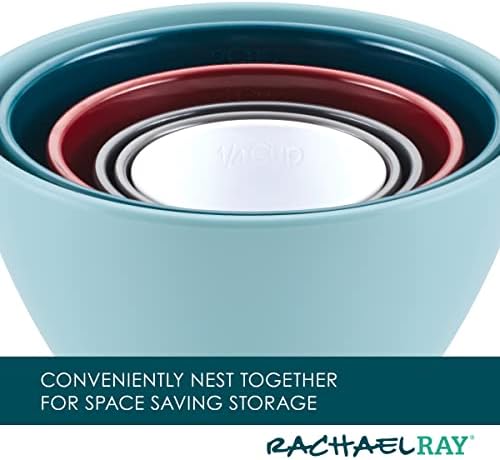 Rachael Ray Tools and Gadgets Nesting/Stackable Measuring Cups Set, 6 Piece