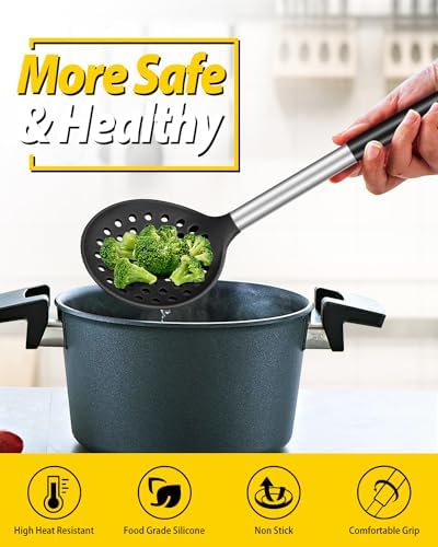 BUNDLEPRO Kitchen Ladle Strainer, 2 Pack