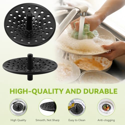 2 Pack 3.14" Kitchen Sink Garbage Disposal Drain Strainer Cover