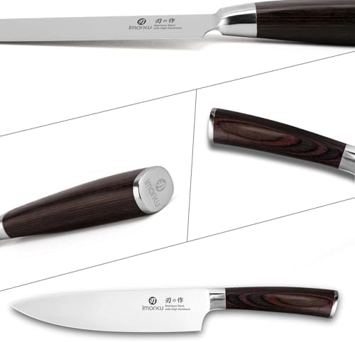 imarku Japanese Chef Knife-Sharp Kitchen Knife 8 Inch, Gift