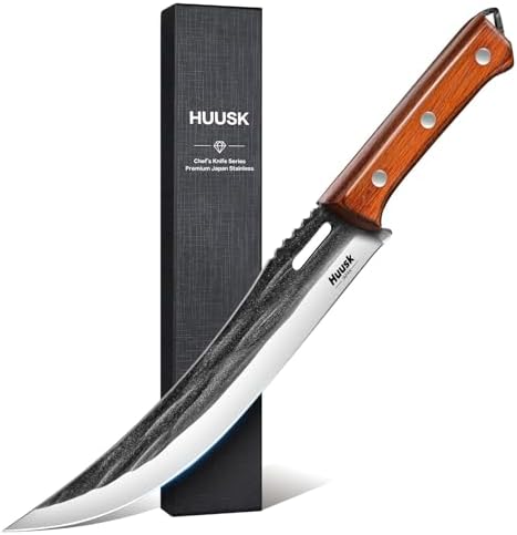 Huusk Japanese High Carbon Steel Carving Knife