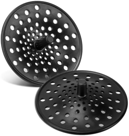 2 Pack 3.14" Kitchen Sink Garbage Disposal Drain Strainer Cover