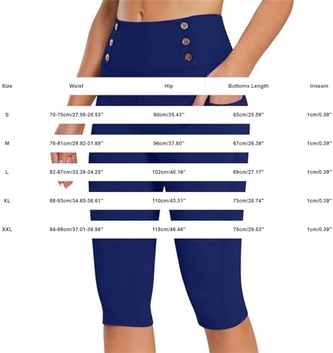 Capri Leggings Pants for Women Buttery Soft High Waisted Leggings Plus Size