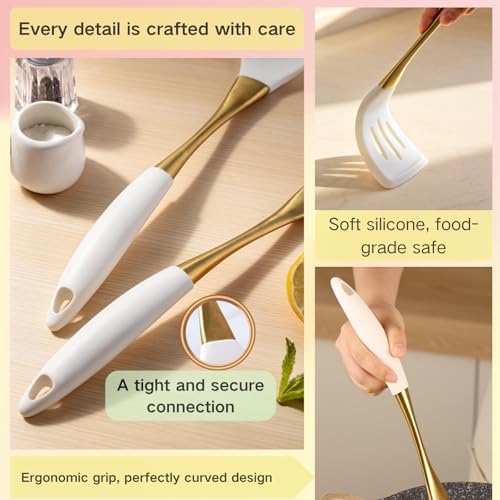 Heat-Resistant Kitchen Spatula Set – Non-Toxic Cooking Utensils