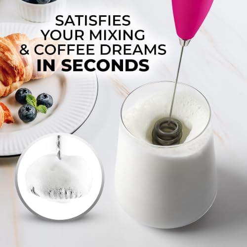Zulay Kitchen Powerful Milk Frother Wand
