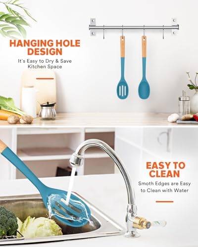 Badiano Silicone Cooking Spoons
