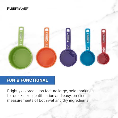 FARBERWARE 5-Piece Measuring Cup Set