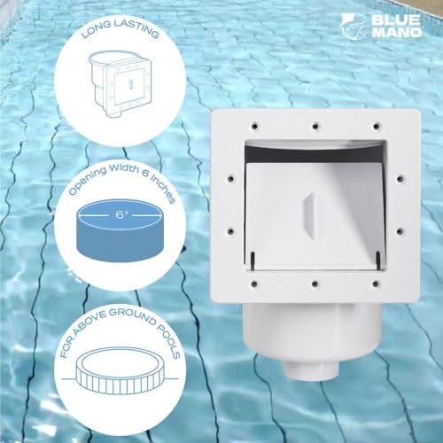 Blue Mano Standard Pool Skimmer Kit