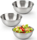 3-Piece Stainless Steel Mixing Bowls Metal Bowl Set