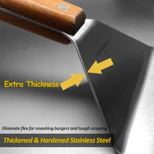 Stainless Steel Metal Spatula Set