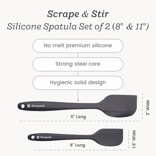 Starpack 'Scrape & Stir' Silicone Spatula Set
