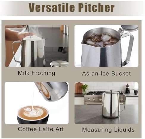 67 oz 304 Stainless Steel Pitcher