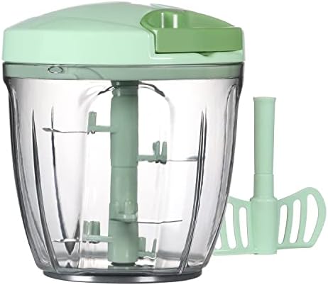 Cambom Manual Food Chopper Vegetable Cutter, Hand String Vegetable Chopper