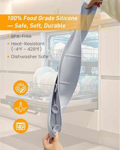 Silicone Sink Splash Guard 18" 23" 30"