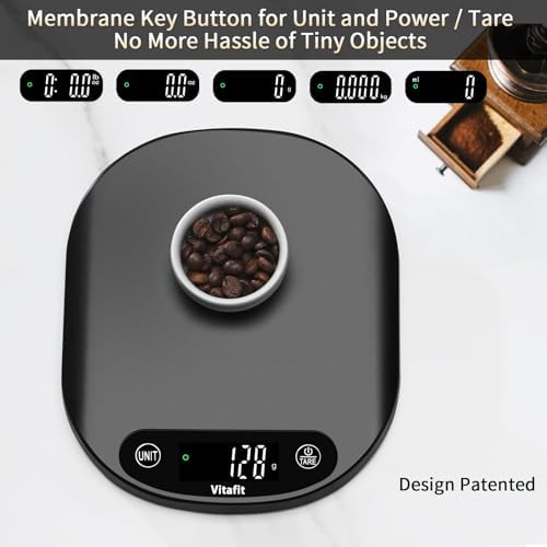 Vitafit 33lb/15kg Digital Food Scale in High Precision 0.1oz/1g, Our Own
