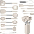 Onader Silicone Cooking Utensils Set of 15, Kitchen Utensils Set
