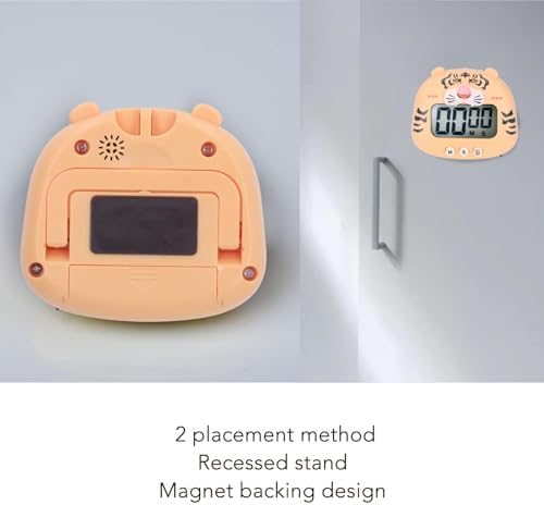Digital Kitchen Timer Countup Countdown Cartoon Animal Sound Flash Alert Easy