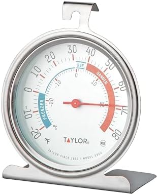 Taylor Precision Products 5924 Large Dial Kitchen Refrigerator and Freezer