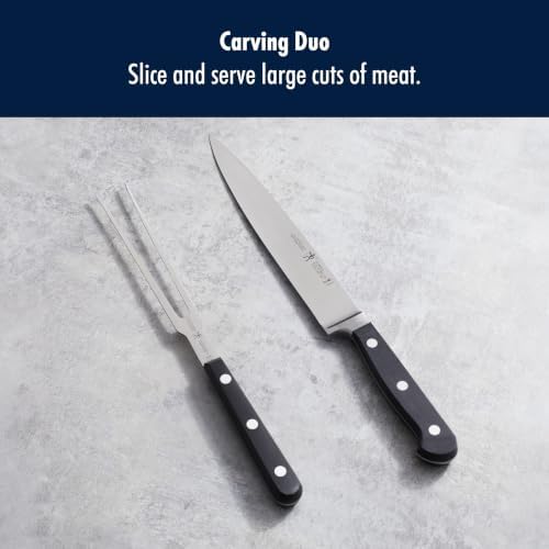 HENCKELS Classic Razor-Sharp 2-Piece Carving Set, German Engineered Informed by