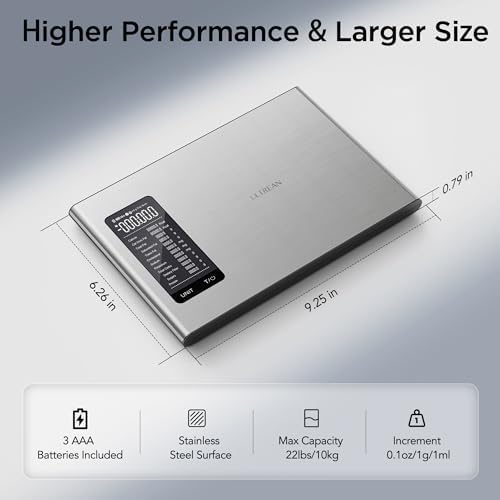 Ultrean Smart Food Kitchen Scale