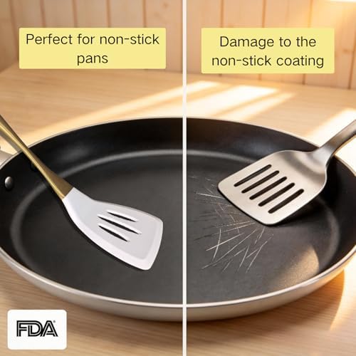 Heat-Resistant Kitchen Spatula Set – Non-Toxic Cooking Utensils